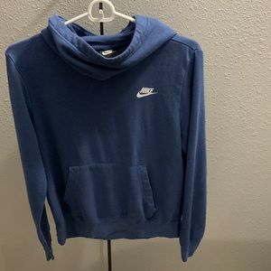 Nike hooded cowl neck sweatshirt
